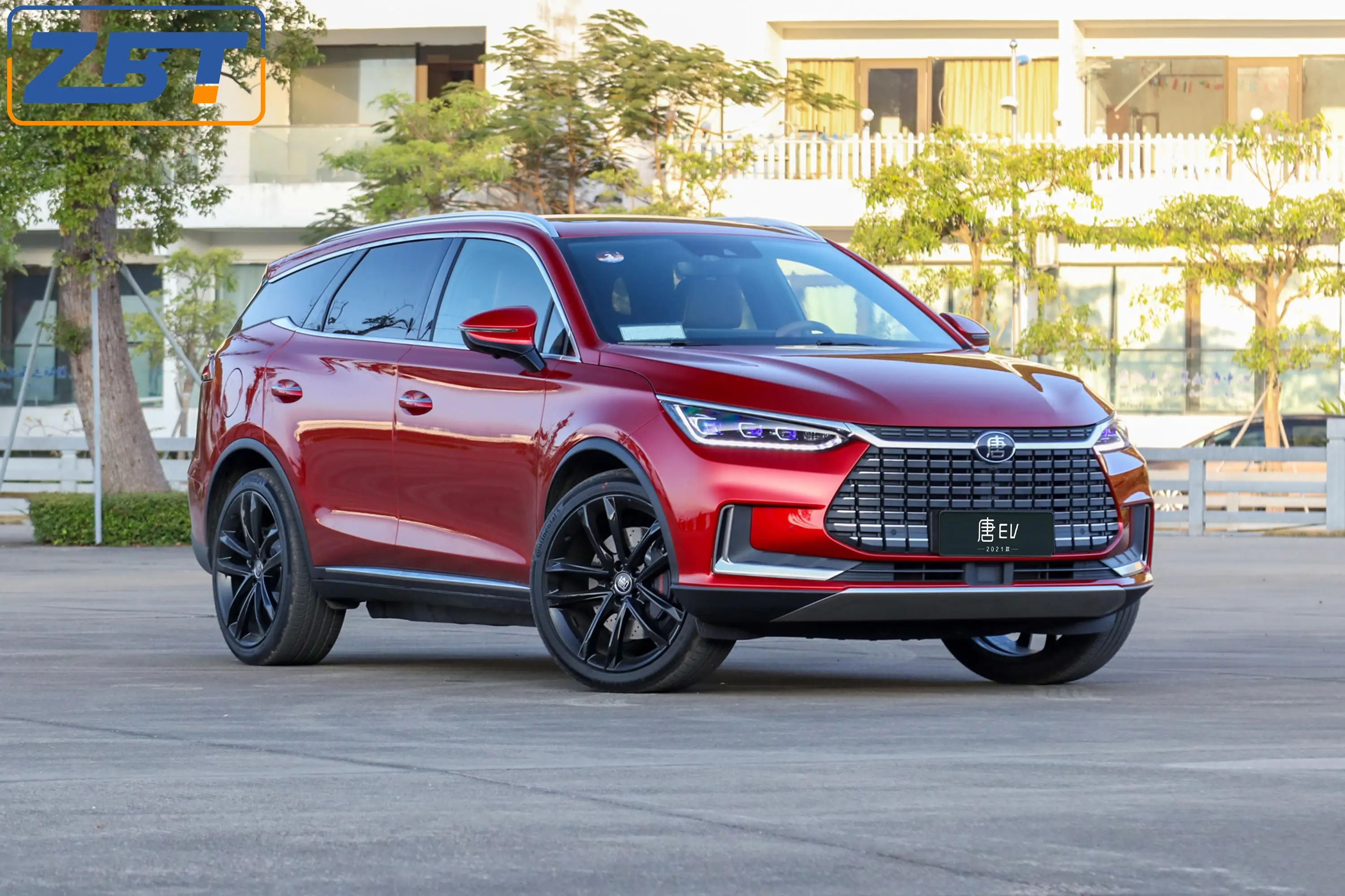  Сделано в Китае BYD Tang ev 5 дверей 7 мест электрический автомобиль 4x2 высокоскоростной внедорожник с литиевой железной фосфатной