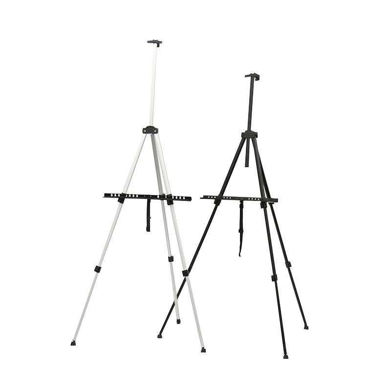 single Sided Sign Board Stand Black height adjustable poster holder stand black easel stand