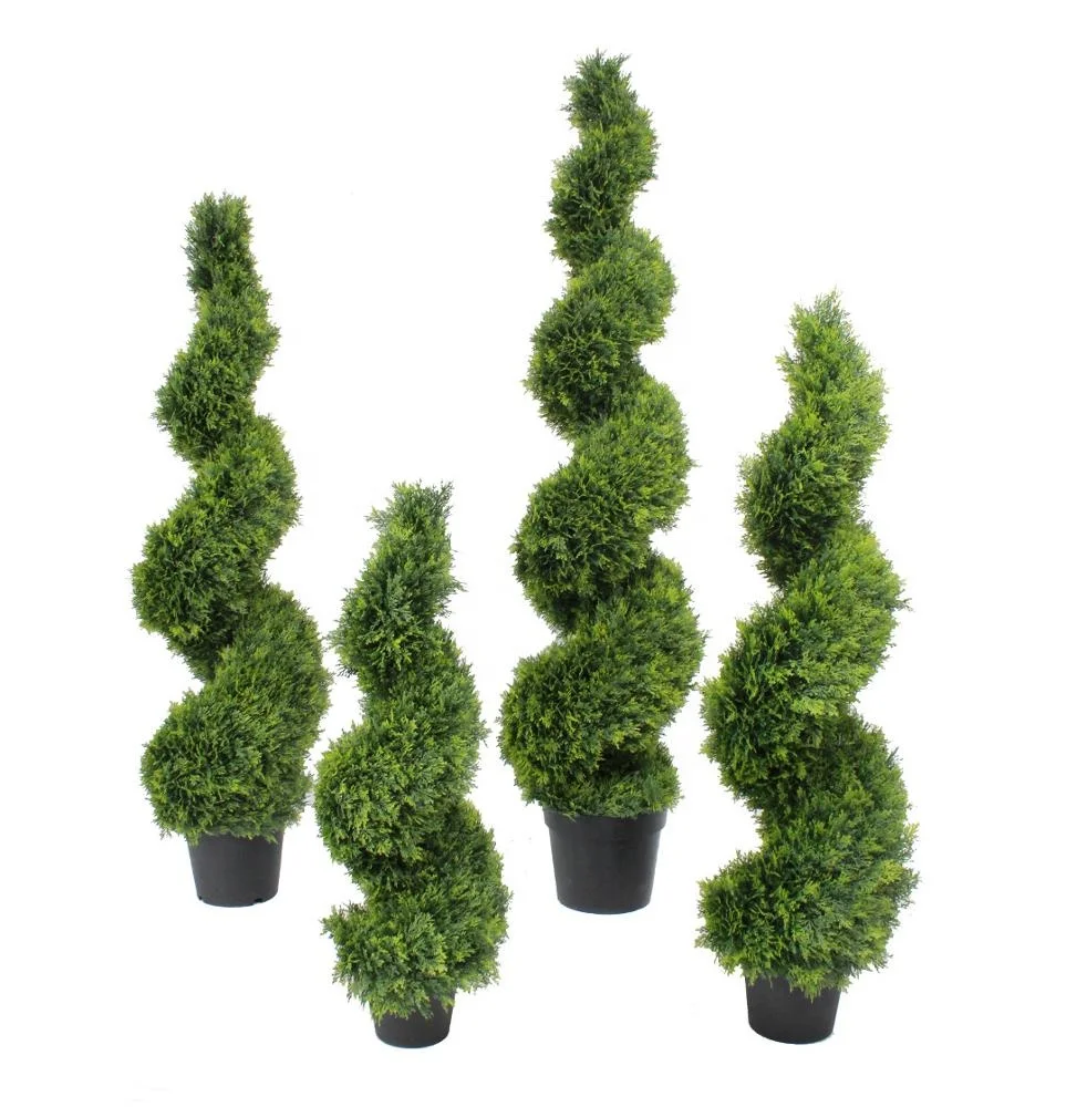 artificial topiary tree Home and garden decoration topiary spiral  tree for outdoor indoor decor