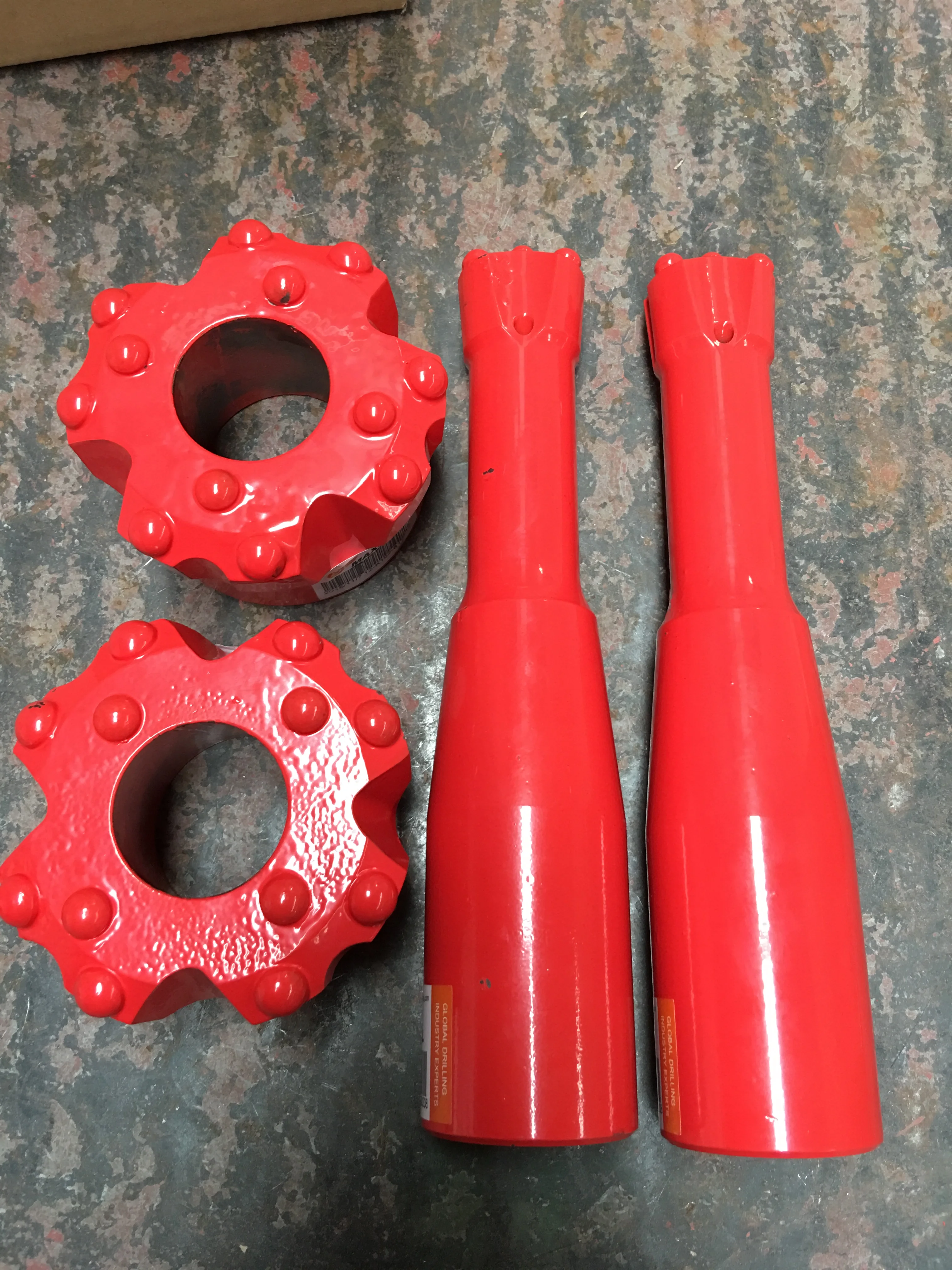 Maxdrill Top hammer Reaming tool pilot bit reaming bit R32 12 degrees taper 41mm Carbide Button for enlarge the drill hole