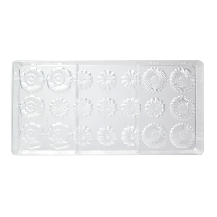 Customized Round Shape Hard Material Polycarbonate DIY PS Custom Chocolate Mold