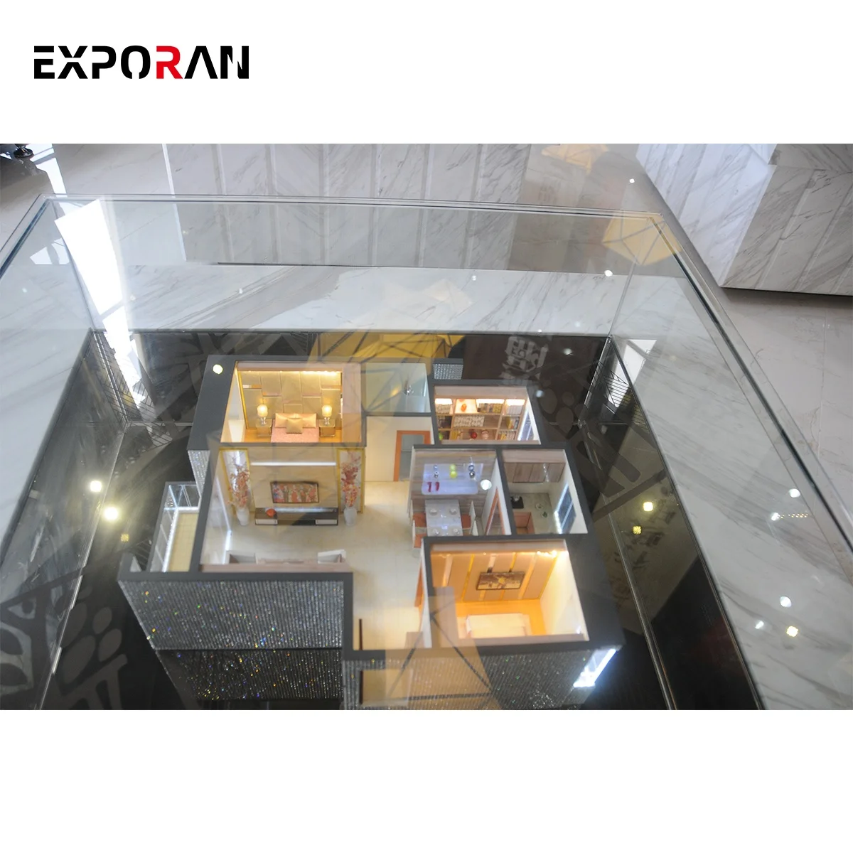 Модель здания в масштабе Хо, миниатюрная мебель, Индивидуальная модель, миниатюрная модель дизайна мебели