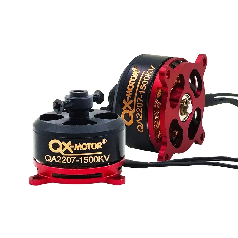 QX-MOTOR QA2207 1500KV Brushless Metal Motor Large Thrust ESC for RC Drone Remote Control Toy Model Parts