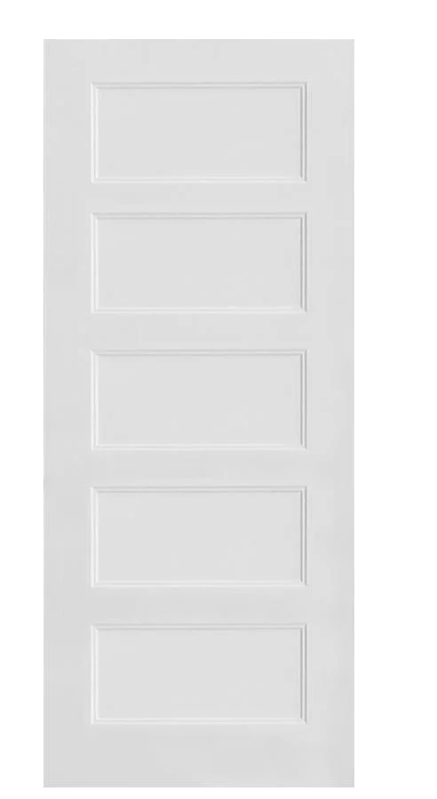Single Composite MDF HDF Designs Wood Interior Doors Solid Core Door Wooden Room Door