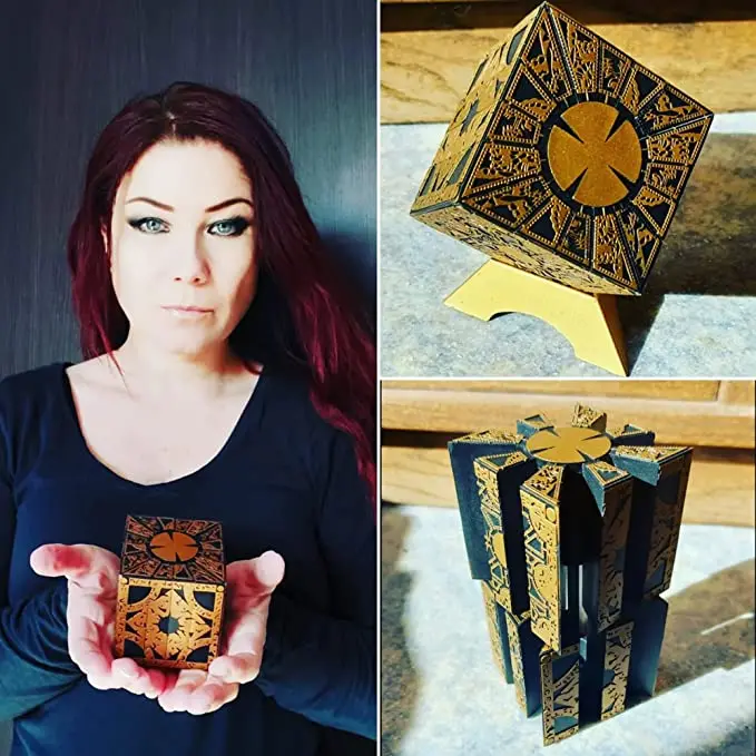 Detachable Hellraiser Puzzle cube Lament Configuration Puzzle Box Horror Prop