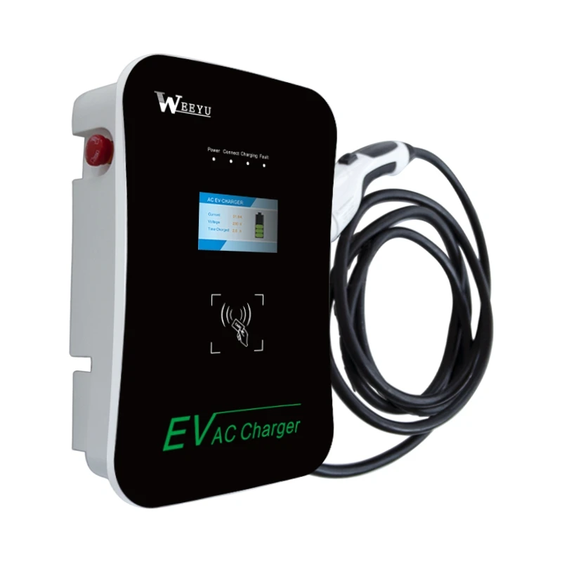 Level 2 16 Amp EV Charger Wall Mount for Hotels