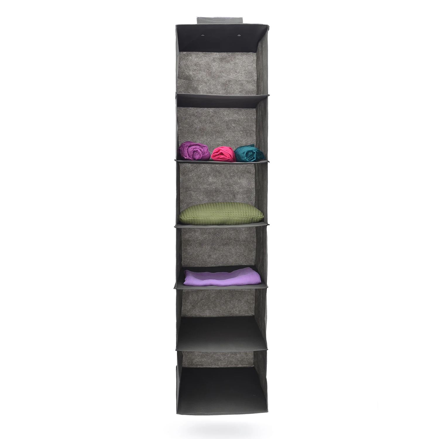 
2020 Space Saving Hanging Closet Organizer Foldable Closet Hanging Shelves 