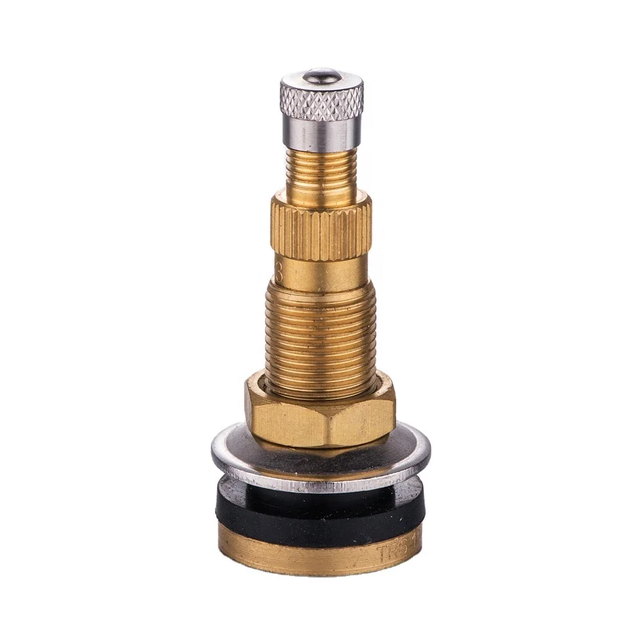 TPMS TR525 Tubeless Tire Valve Stem with Dust Cap Aluminum