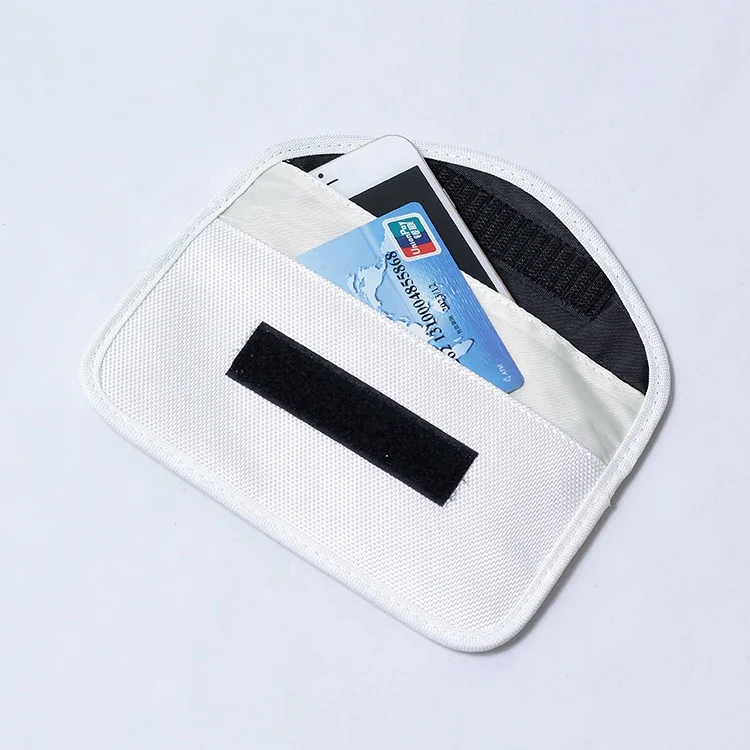 For Cell Phone/Notebook/Car Keyfob Privacy Protection Anti-theft Faraday Bag Pouch Case/RFID Signal Blocking Bag
