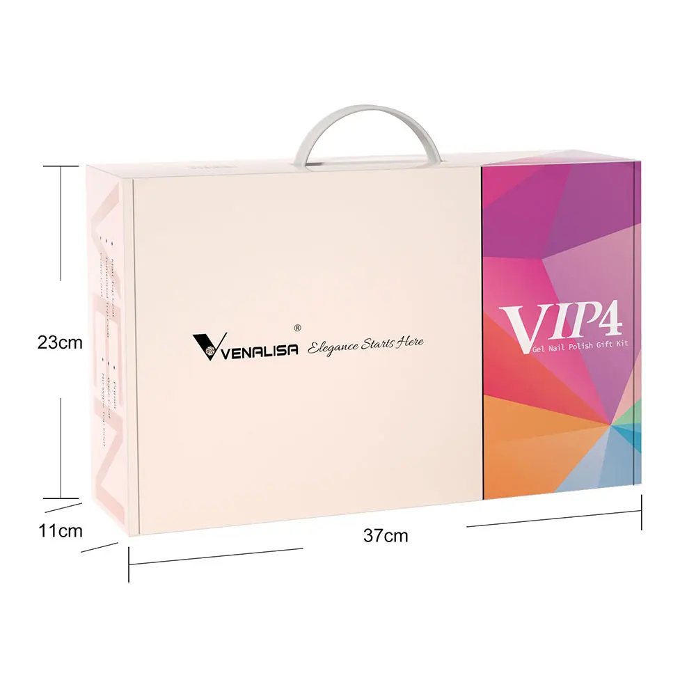 2022 Newest Venalisa VIP4 Kit Hema Free Acrylic Nail Gel Polish UV Gel Whole Set 60 Color Gel Nail Polish Private label Enamels