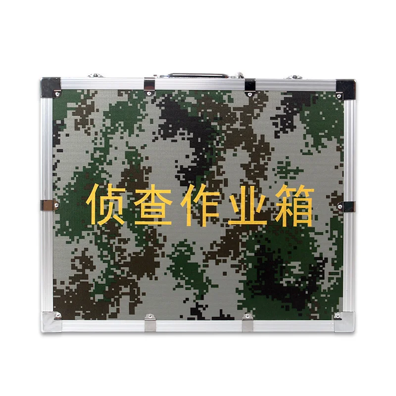 
Deluxe Model Widget Tool Kit Reconnaissance Investgation Box Equipment Set for Security Outdoor Survival Activities 