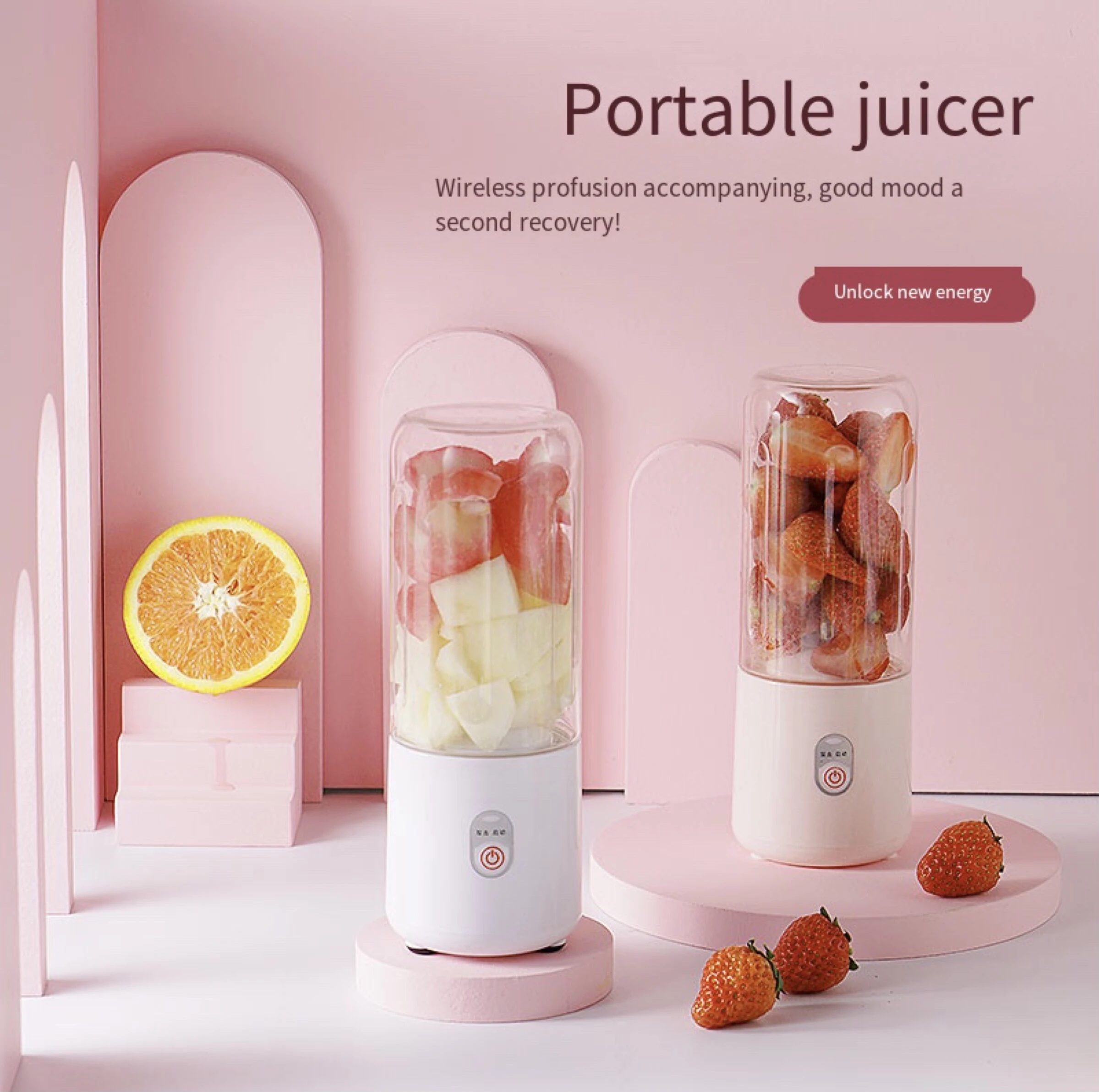 portable mini juicer cup the best juicer bottle plastic blender and mixer