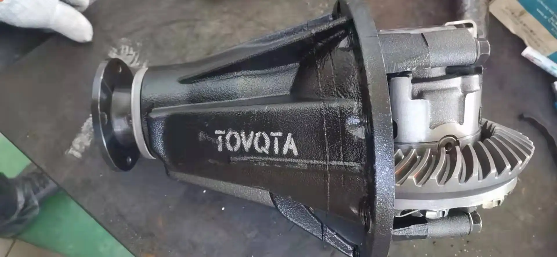 Hiace spare parts quantum 8/39 big body differential antiskid large case differentials 8x39 Hiace KDH200 2005-2018