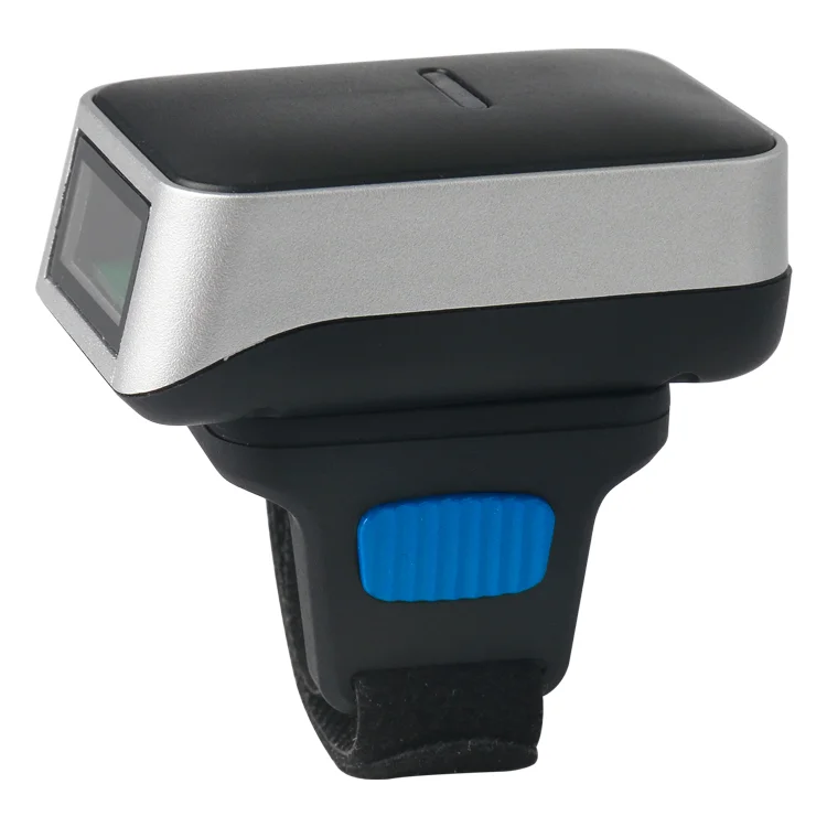 SMT508  2D Wireless Ring Barcode Scanner Portable Wearable Mini Finger Bar Code Reader