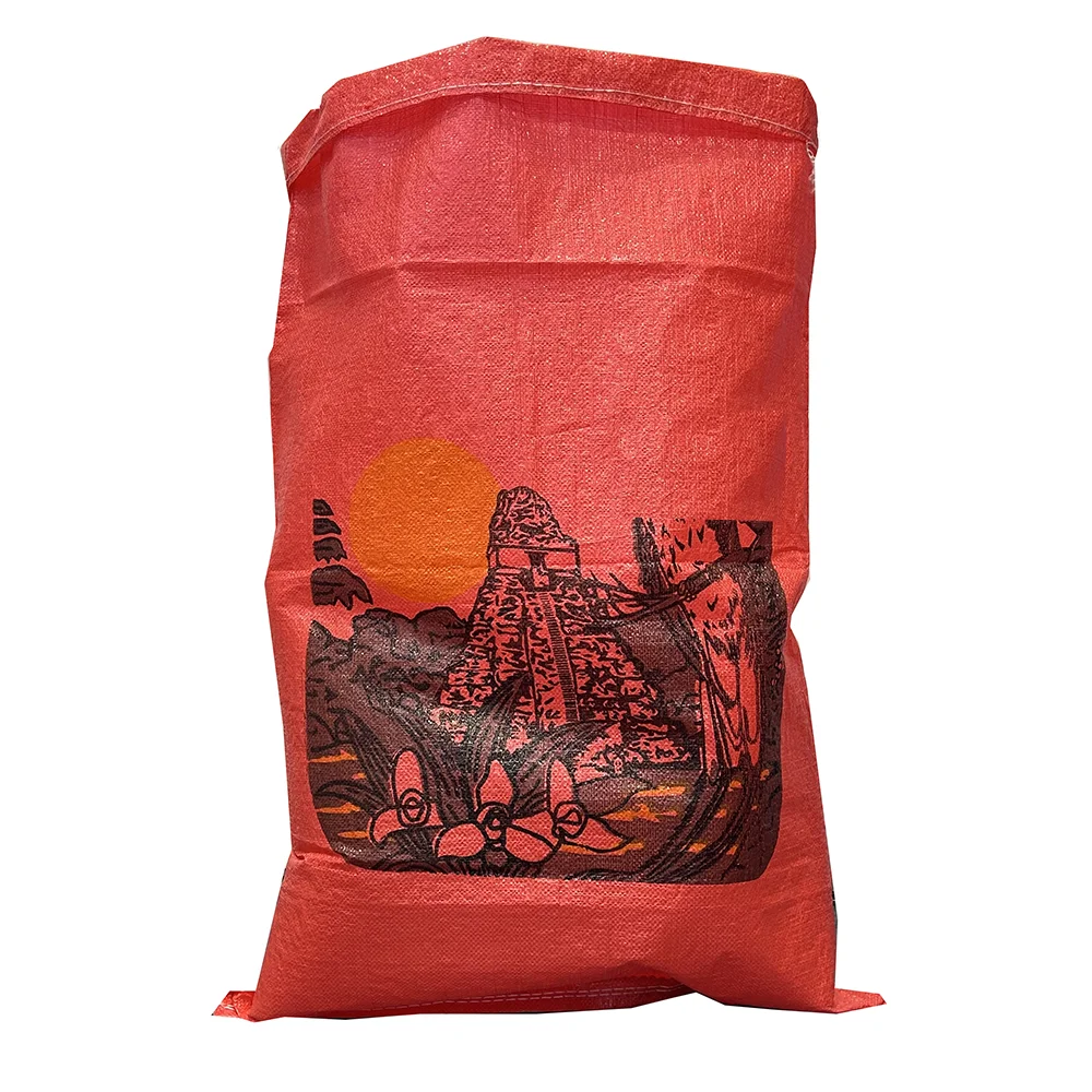 Red 25kg 50kg 100 kg Sacs de Riz PP Woven Bags Polypropylene Corn Wheat Agricultural Products Sacks