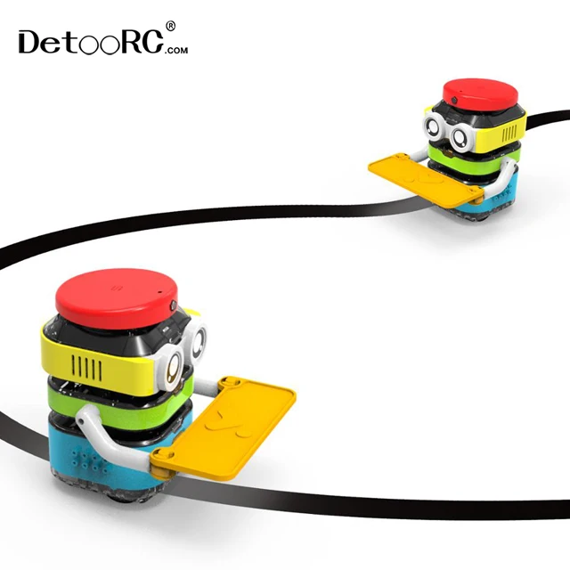 Detoo Diy Stem coding robot kit 30+ sensor games programming remote control EV3 robot kit for 4+ages kids