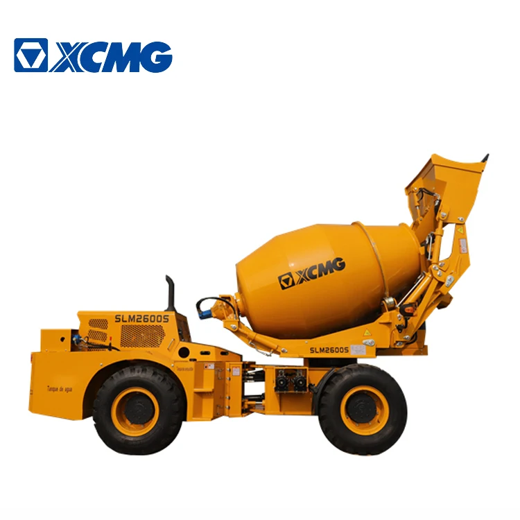XCMG Official SLM2600S Self Loading 2.6 Cubic Meters RC Concrete Mixer Truck