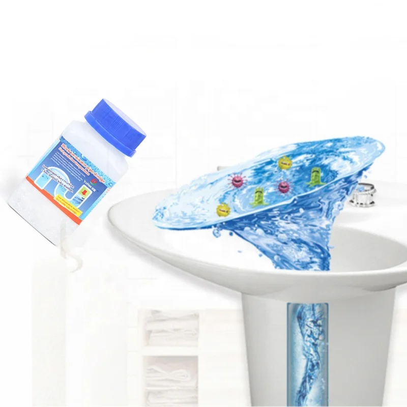 268 г высокоэффективный порошок для очистки дренажных труб туалета для масла/жира/волос, бытовые химикаты, порошок для очистки труб