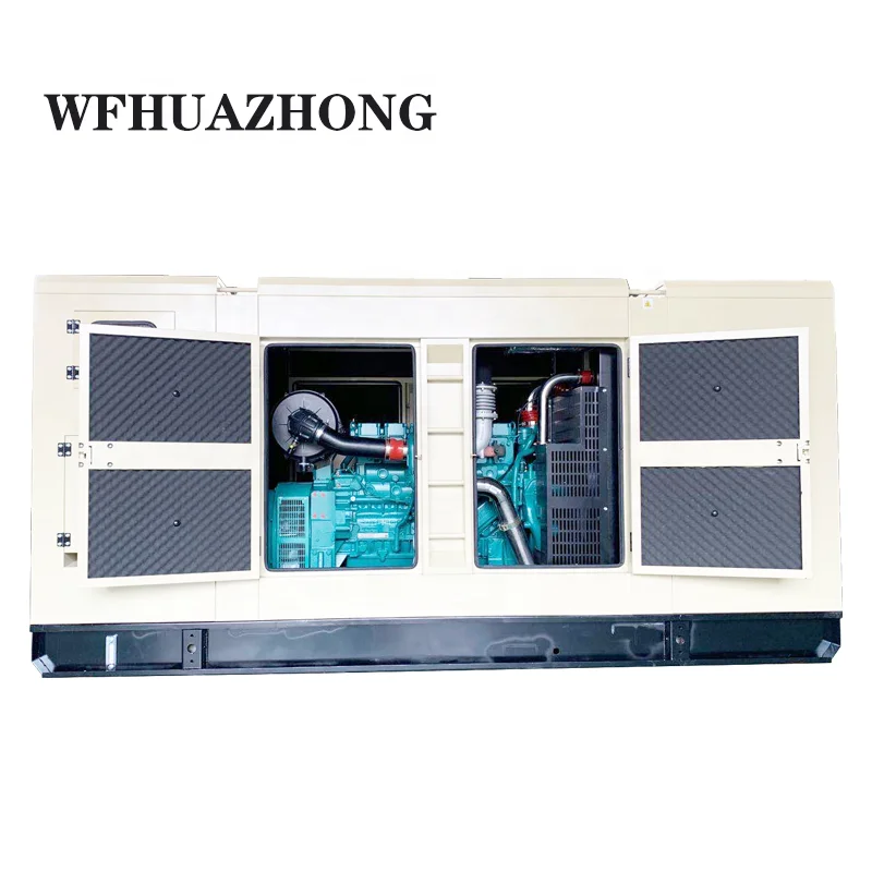 powerful stirling engine three 3 phase power electricity 300kw diesel genset generator in stock