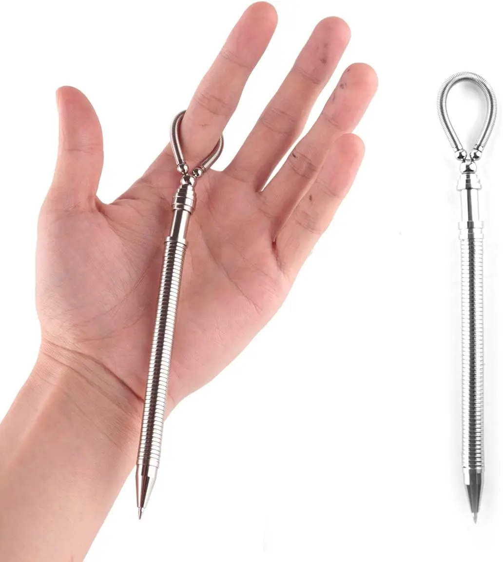 Fidget Ink Metal Pen Magnetic Anti-Stress Hand Spinner Focus For Office Use Decompress Toys Gift