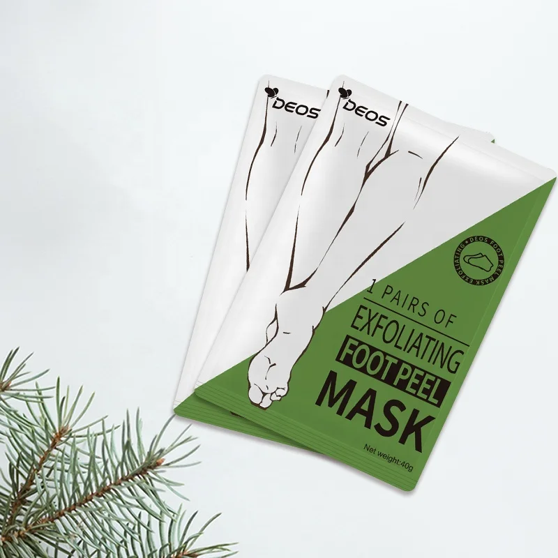 40g OEM footmask wholesale price high efficiency unisex home skin care foot peel  mask