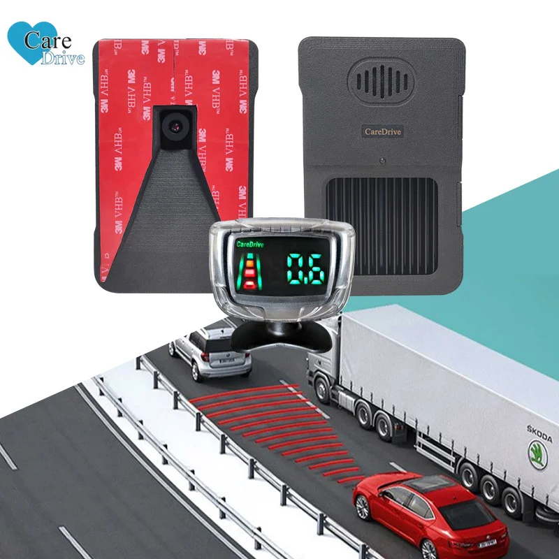 CareDrive Advanced Driver Assistance Forward Collision Warning Anti-Collision Proximity Warning Alert System
