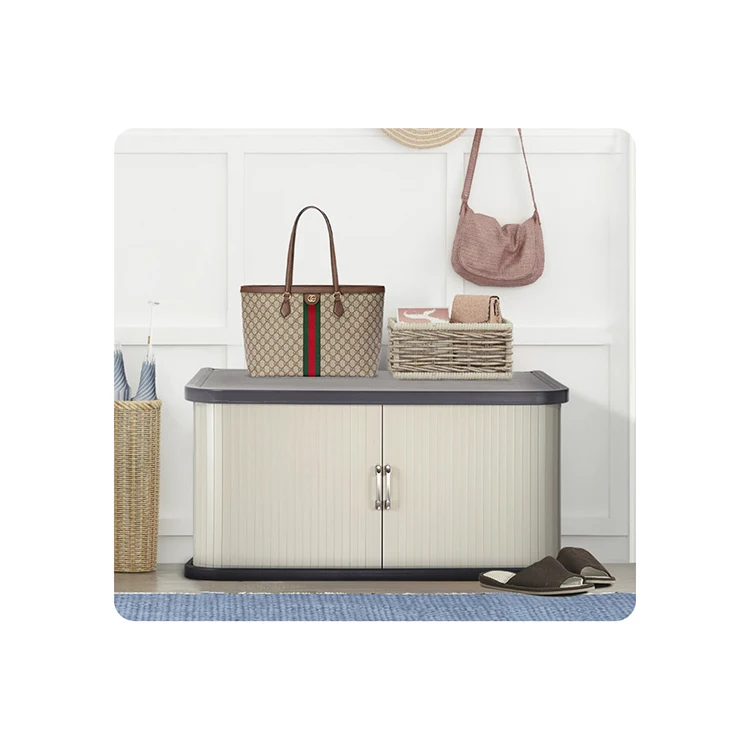 limited storage for apartments modern stainless plastic balcony cabinet  tools cabinet outdoor pool storage cabinet