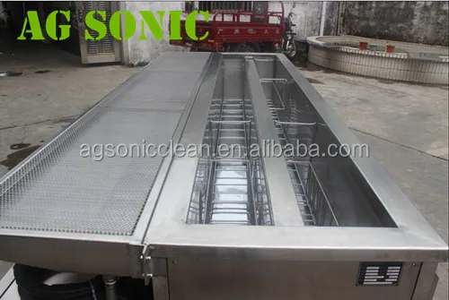 Tube Filter 40khz Ultrasonic Pipe Cleaner Oil Rust Removing / Degreasing