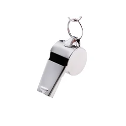 high quality stainless steel train whistle,soccer referee metal whistle, loud emergency survival whistles