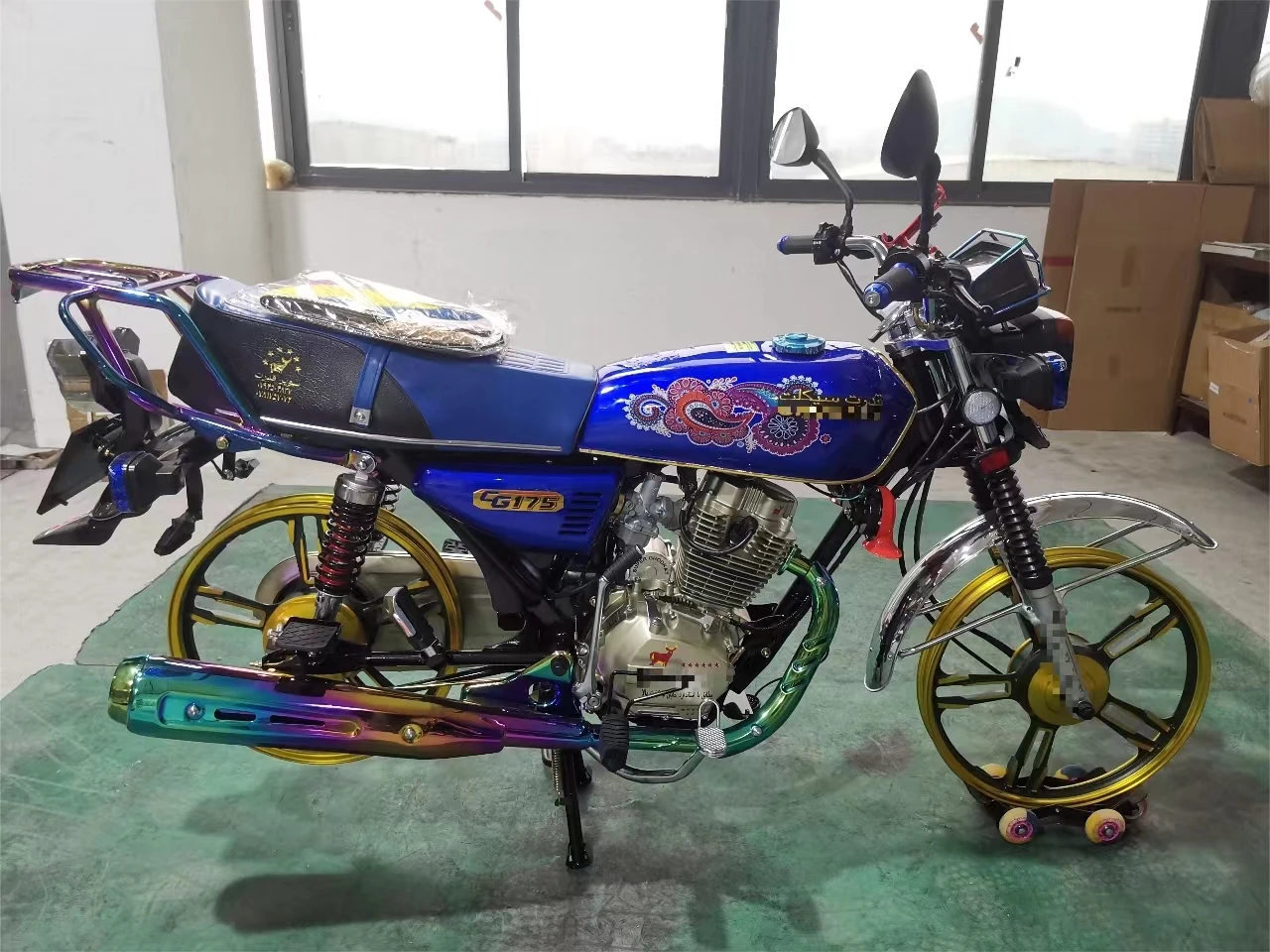 Hot Sale 150cc 200c Motor Vehicle Gas Scooter Dirt Bike Automatic Gasoline Motorcycle