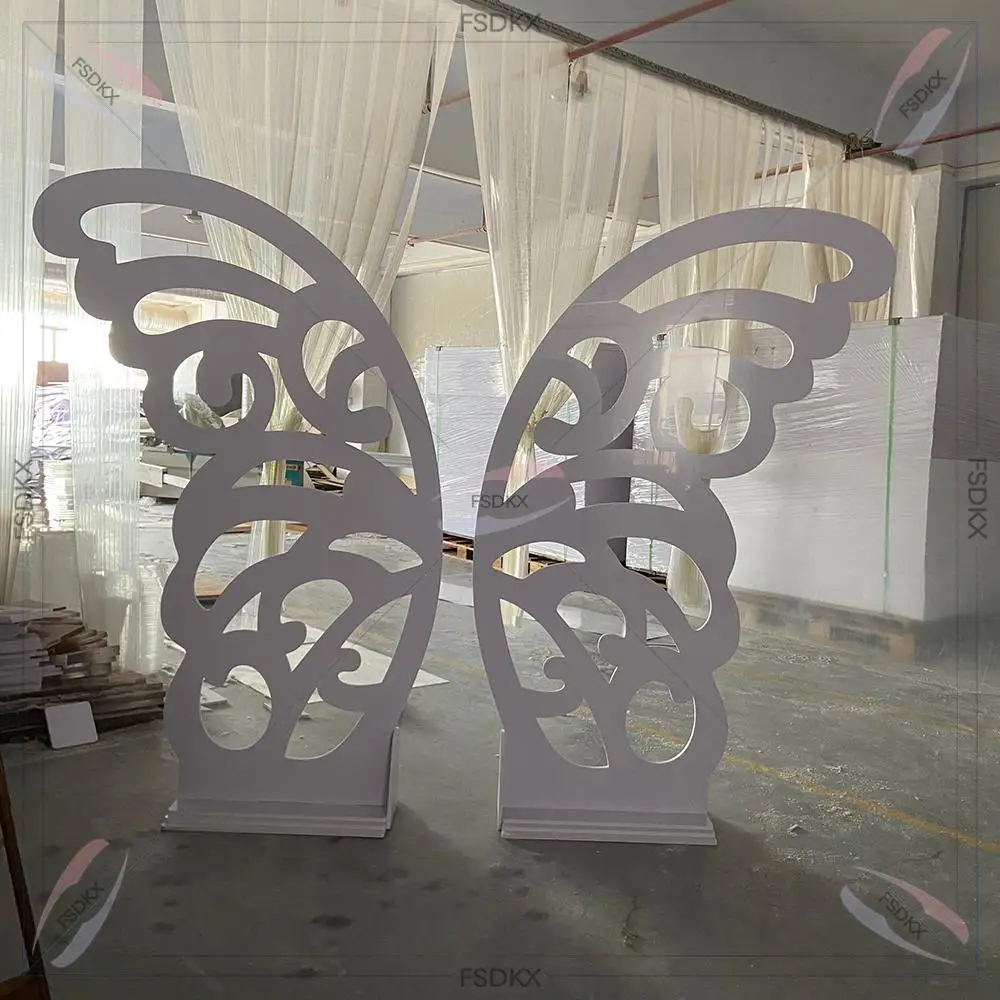 New Design Acrylic Backdrop Butterfly Backdrop For Wedding Party Events Decor