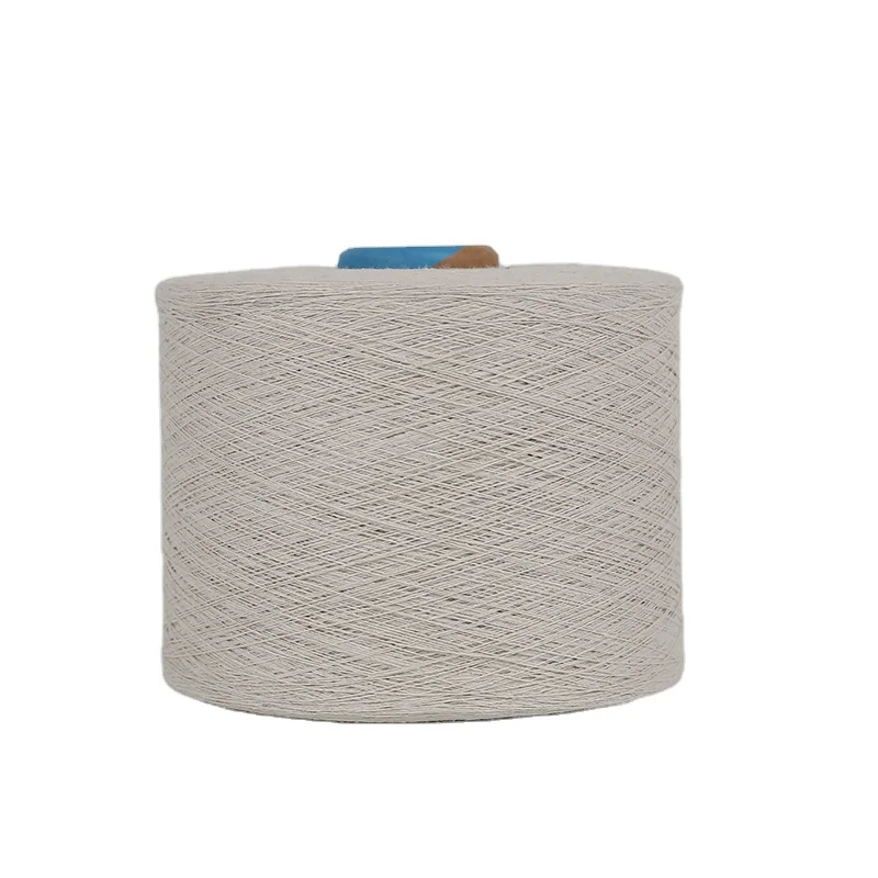 Good quality combed cotton yarn recycled cotton/poly tube yarn wenzhou factory