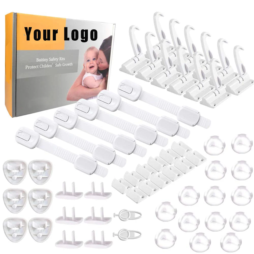
Baby Safety lock Kit Baby Proofing with Cabinet Locks All-in-one Super Value Child Safety Kit products 