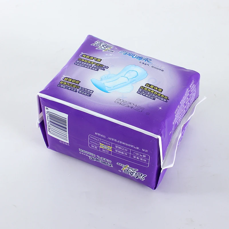 Ladycare hot selling breathable ladies cotton sanitary napkins pads