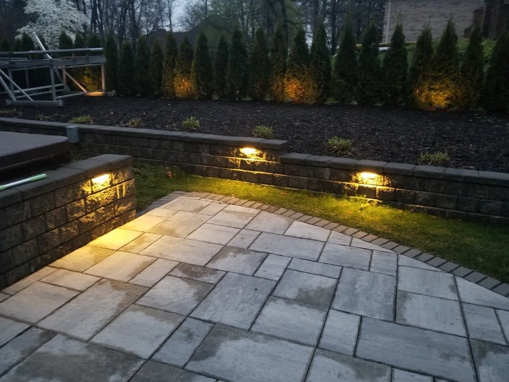 USA Warehouse LT2702C Hot Sales 13inch Hotsale 12v IP65 Die Cast Al Retaining Wall Lights for fence lighting