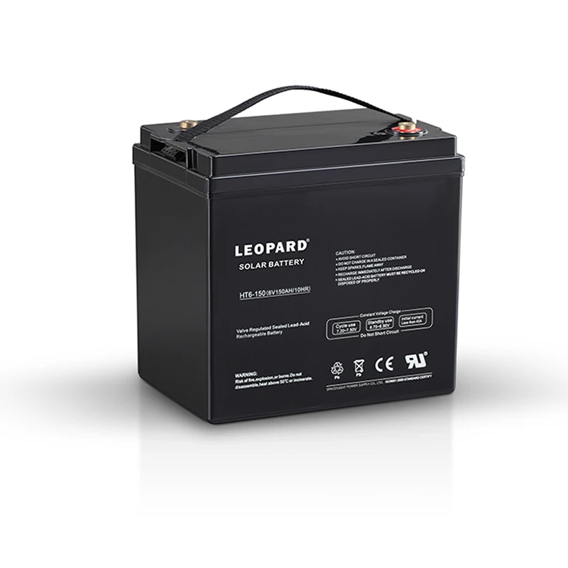 Maintenance Free Deep Cycle 6V150 Storage Batteries for UPS