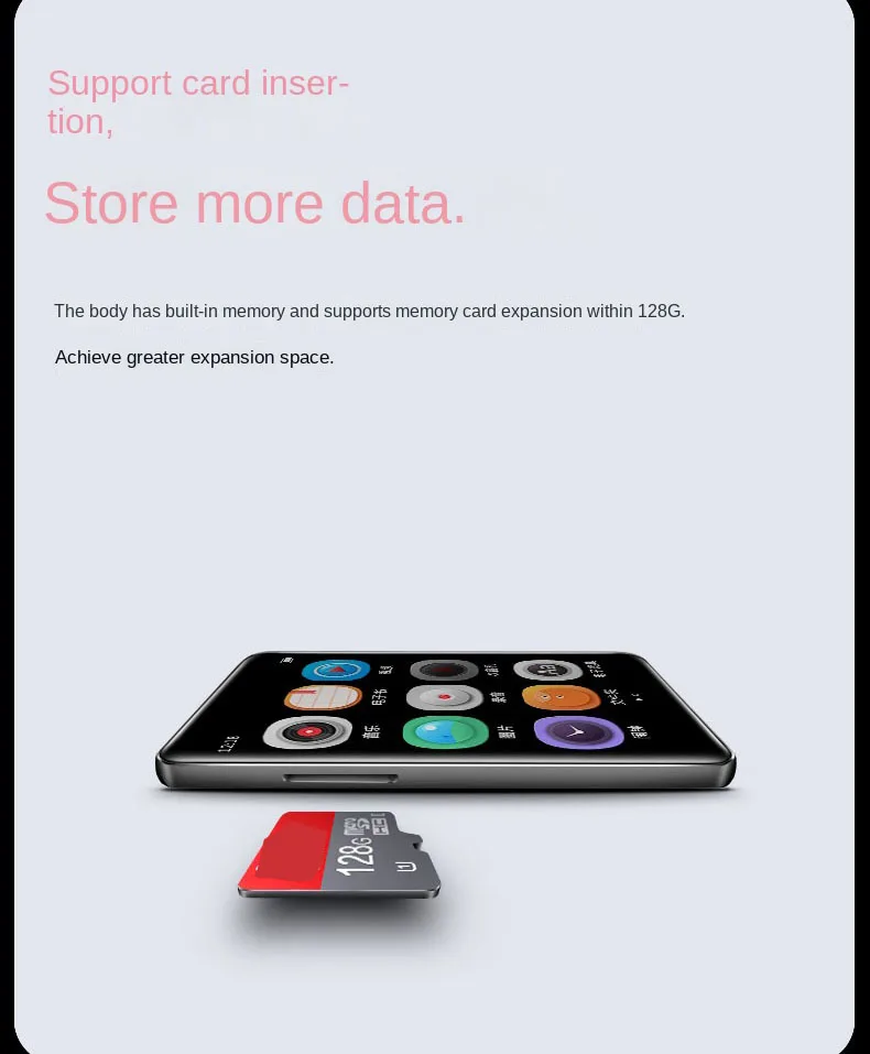 MP3 with Screen MP3 Aluminum Shell Book Card Player Islamic Songs MP3 Free Download