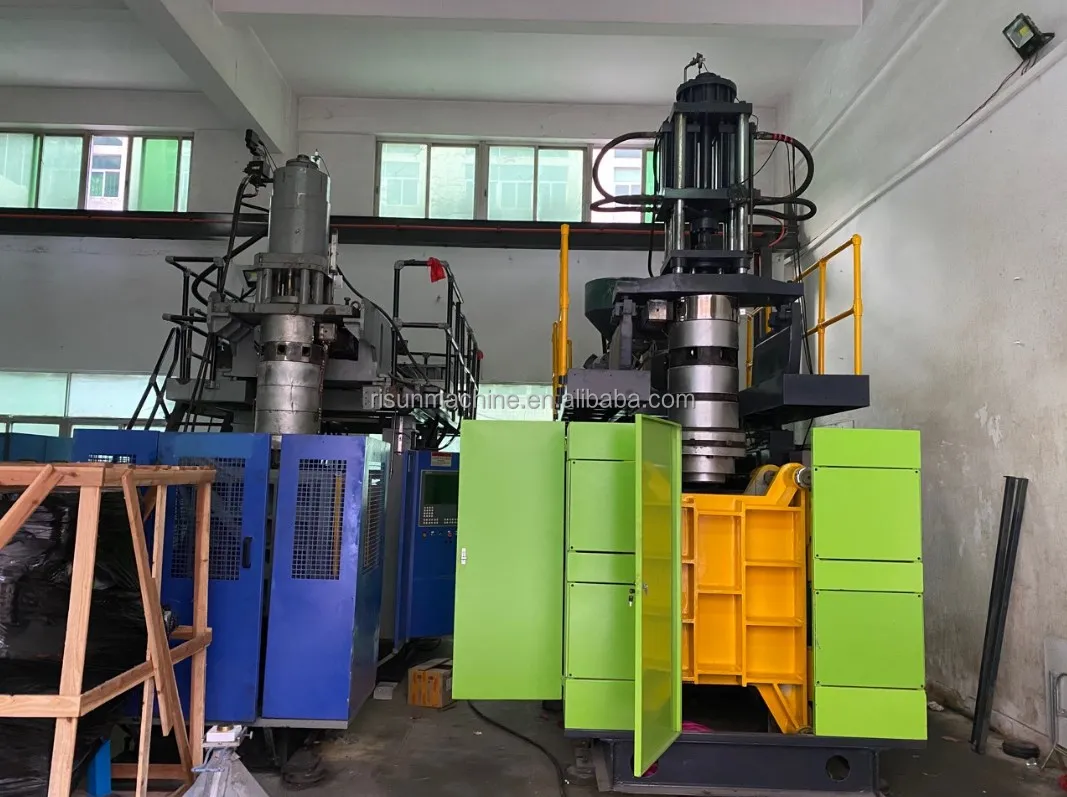 used 70mm model double station blow molding machine cheap price extrusion blow molding machine
