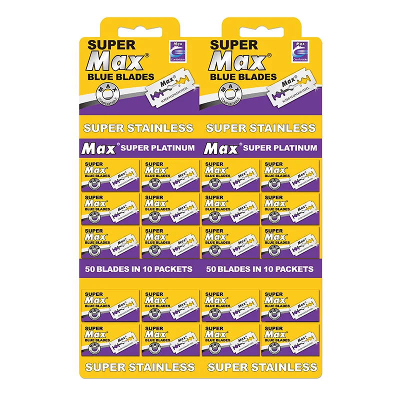 MAX Double Edge Shaving Razor Blades Safty Razor Blades 100PCS