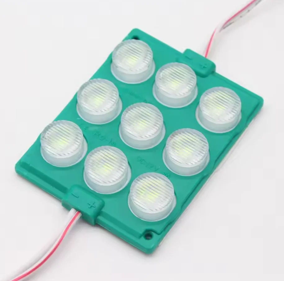 Powermaster Module High lumen 9 leds high power injection module aluminum board light box led