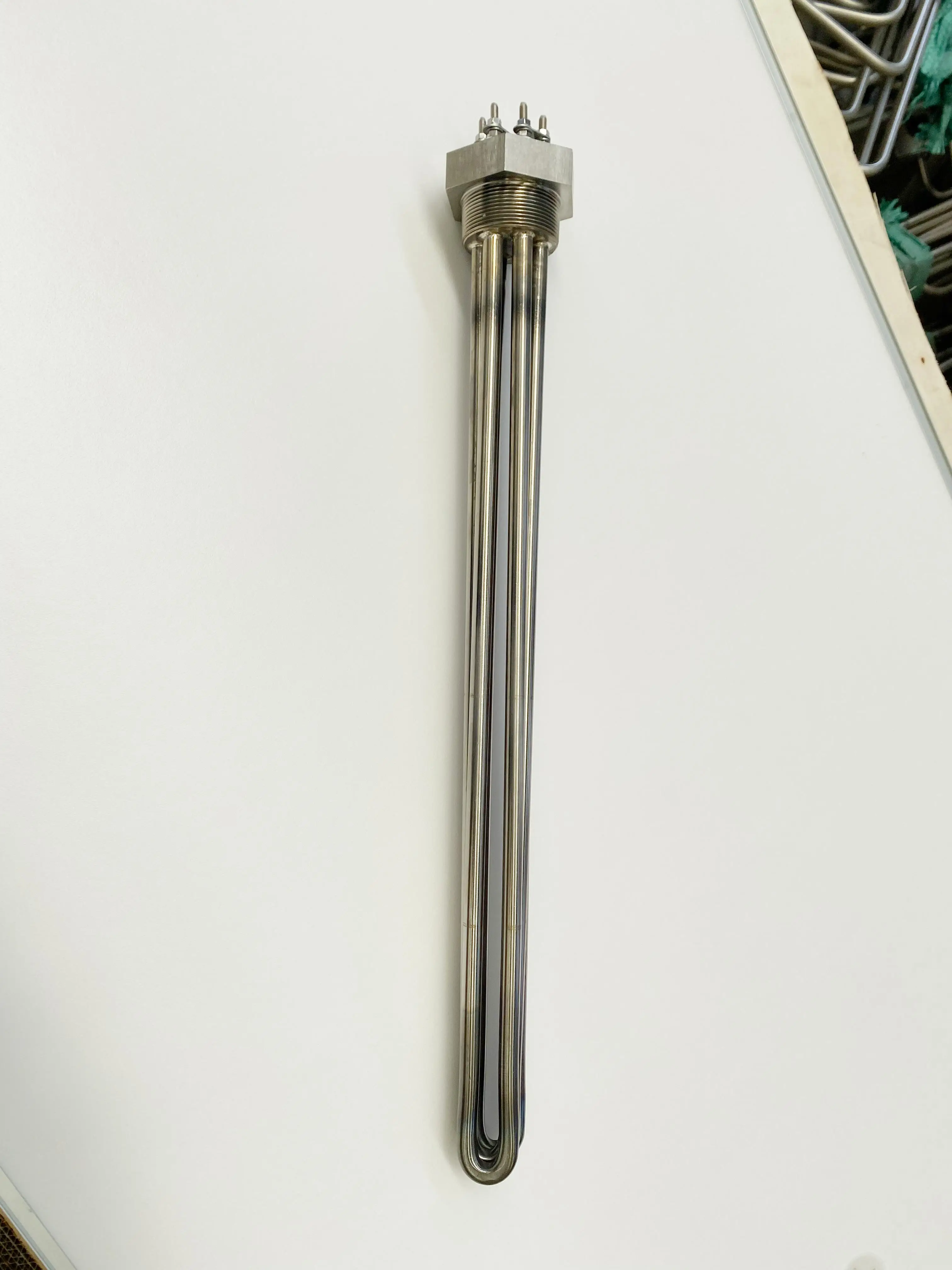 220V resistance water boiler flange tube 1000W immersion heater