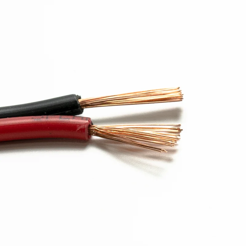 hot selling red and black speaker wire under carpet best speaker cable for guitar amp soundbar wire