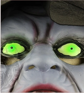 Fang Fang Dark Night Witch Halloween Bar Ghost House Ball Props Pullover Terror Ghost Mask