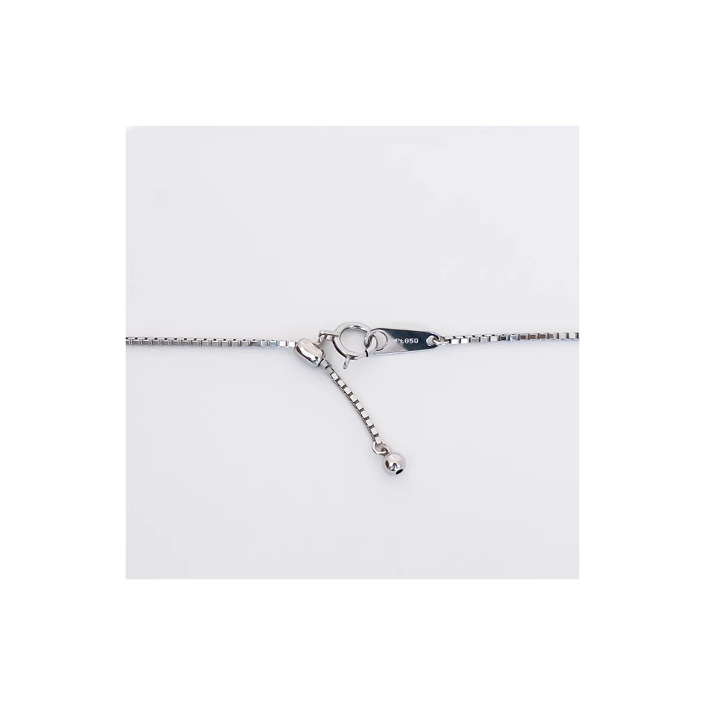 Japanese straight platinum gold box chains necklaces fashion jewerly