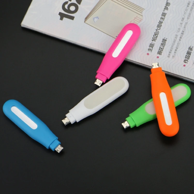 Factory Price Mobile Phone Fill Light for iPhone Type C Micro USB Portable Mini LED Selfie Flash Lamp Camera Flashlight