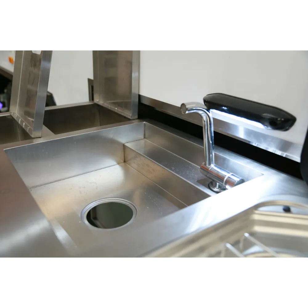 Factory Made Teardrop Camper RV Caravan Slide Out Kitchen