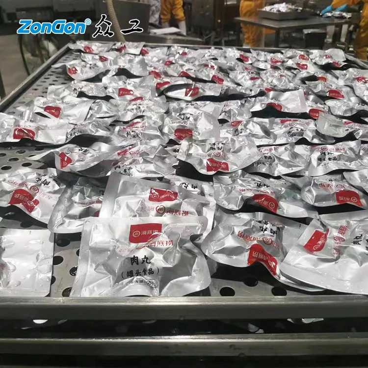 automatic plastic packaging milk food water bath autoclave processing sterilizer retort machine