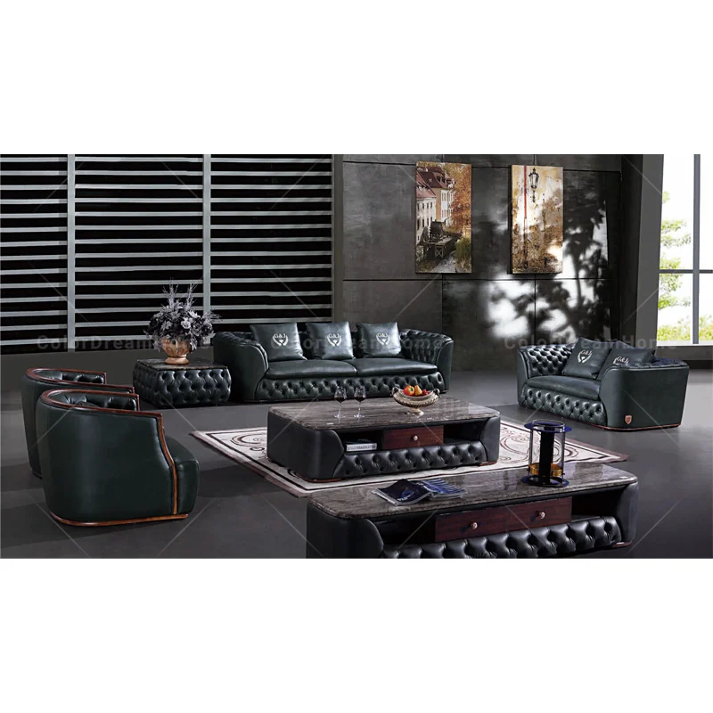 luxury morden leather sofa vintage style sofas very comfortable modern leather sofa