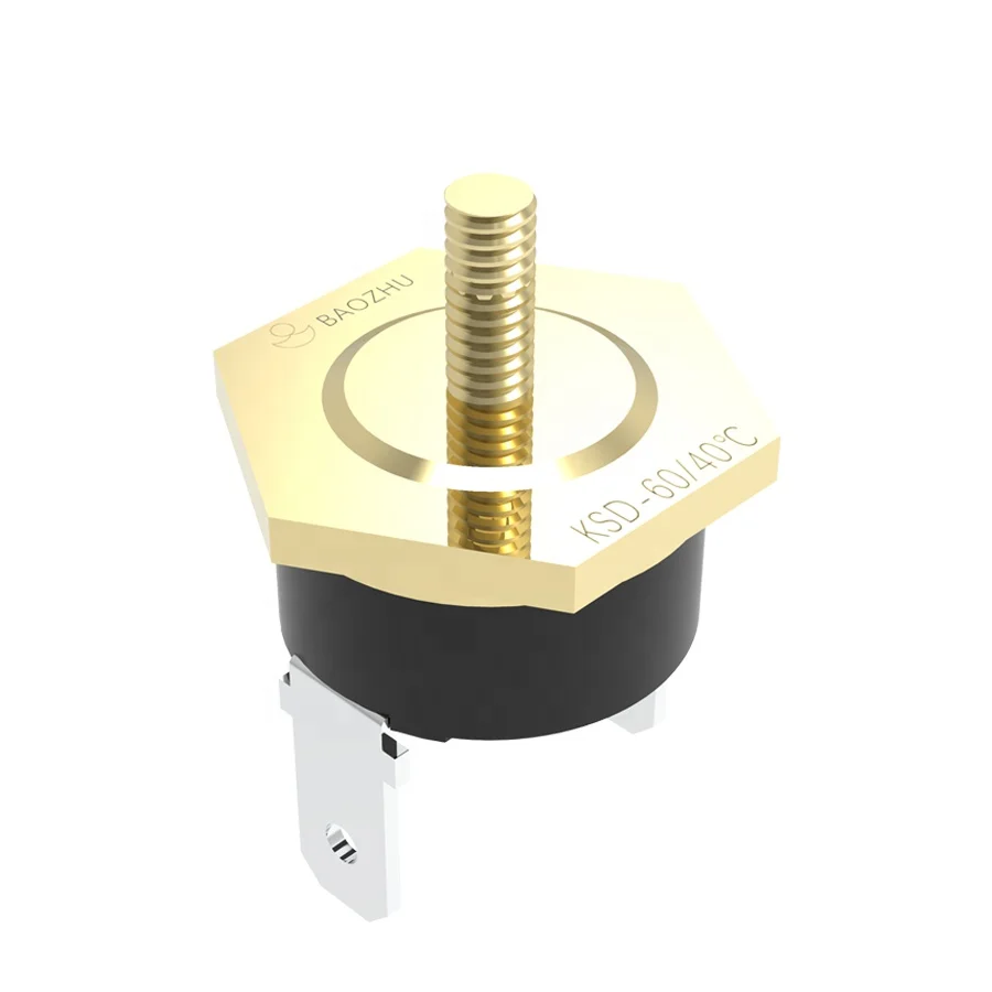 Snap Action Temperature Switch KSD301 125V 250V 10A 15A 16A Thermal Disc KSD Bimetal Thermostat