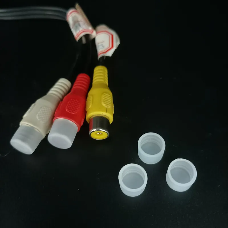 Shielding anti-oxidation socket anti-rust Rca Lotus seat dust-proof cap dust-proof plug Audio king protective cover